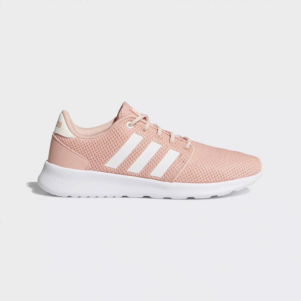 Adidas Cloudfoam QT Racer Tenis Rosas Para Mujer (MX-22785)